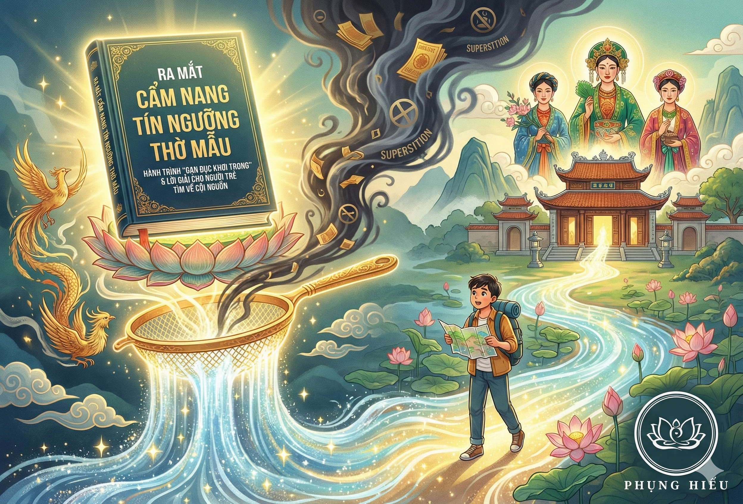 Chờ đón Ra mắt Cẩm nang "Tín ngưỡng thờ Mẫu": Hành trình "Gạn đục khơi trong" và lời giải cho người trẻ tìm về cội nguồn