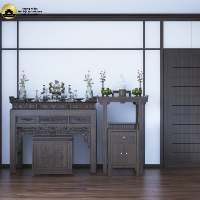 Mẫu Bàn Thờ Hiện Đại CC04